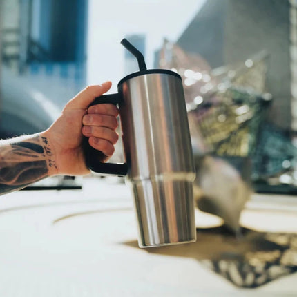 Embrace deluxe RCS recycled stainless steel tumbler 900ml - hospitality