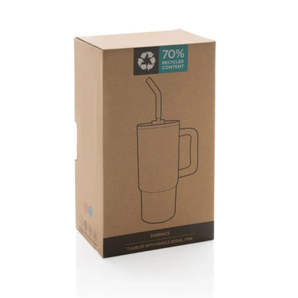 Embrace deluxe RCS recycled stainless steel tumbler 900ml - hospitality