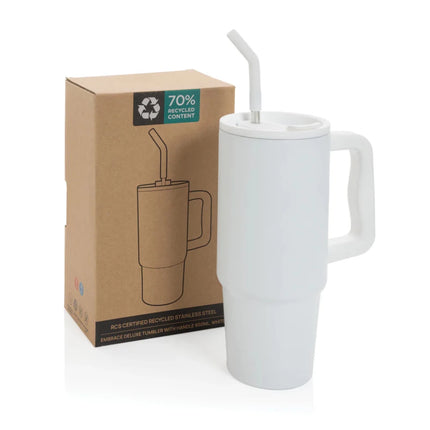 Embrace deluxe RCS recycled stainless steel tumbler 900ml - hospitality