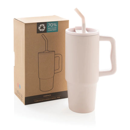 Embrace deluxe RCS recycled stainless steel tumbler 900ml - hospitality