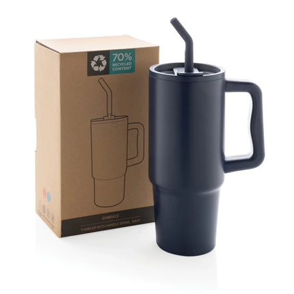 Embrace deluxe RCS recycled stainless steel tumbler 900ml - hospitality