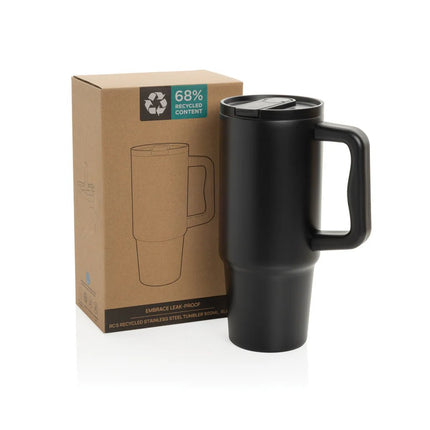 Embrace Leakproof RCS recycled stainless steel tumbler 900ml - hospitality