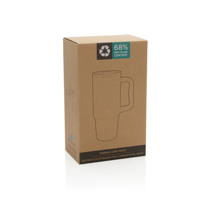 Embrace Leakproof RCS recycled stainless steel tumbler 900ml - hospitality