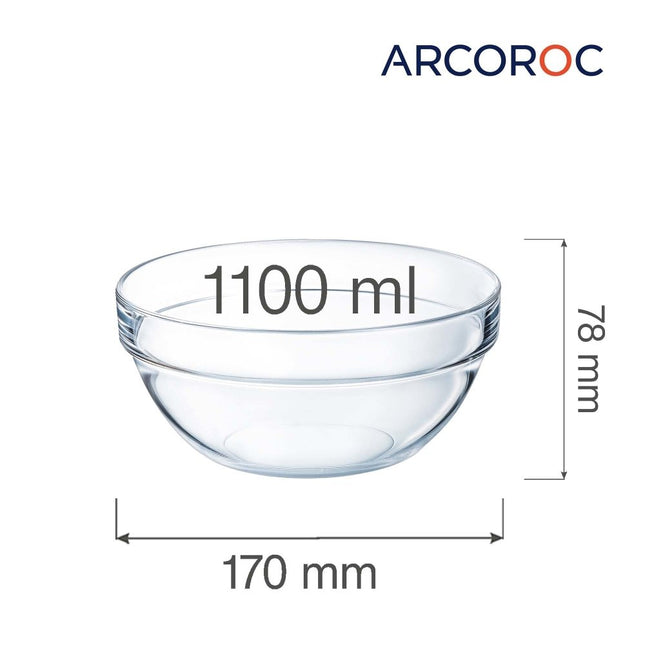 Empilable bowl, 1100ml - hospitality