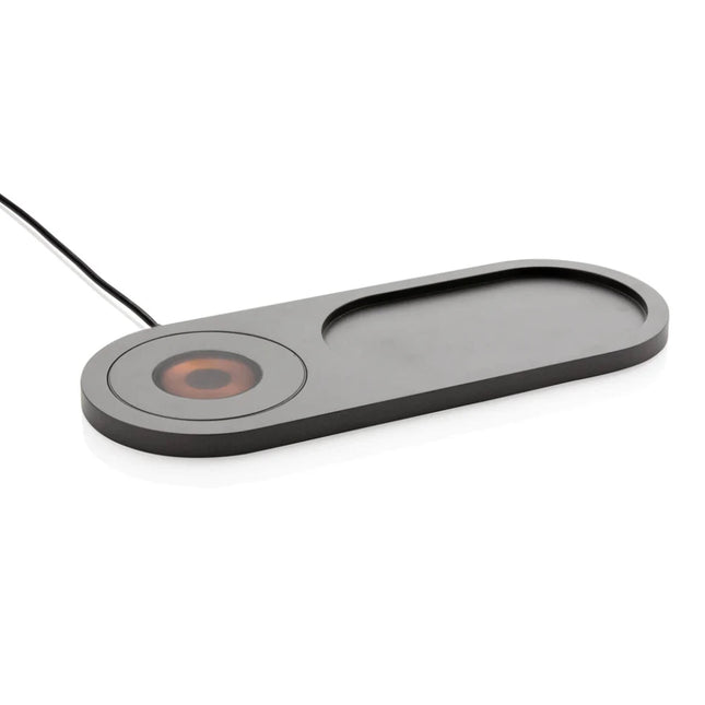 Encore 10W wireless charging valet tray - hospitality
