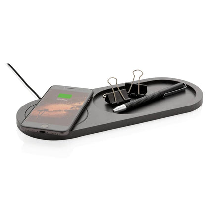 Encore 10W wireless charging valet tray - hospitality
