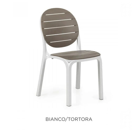 Nardi Erica stackable outdoor chair UV-stabilised resin garden terrace