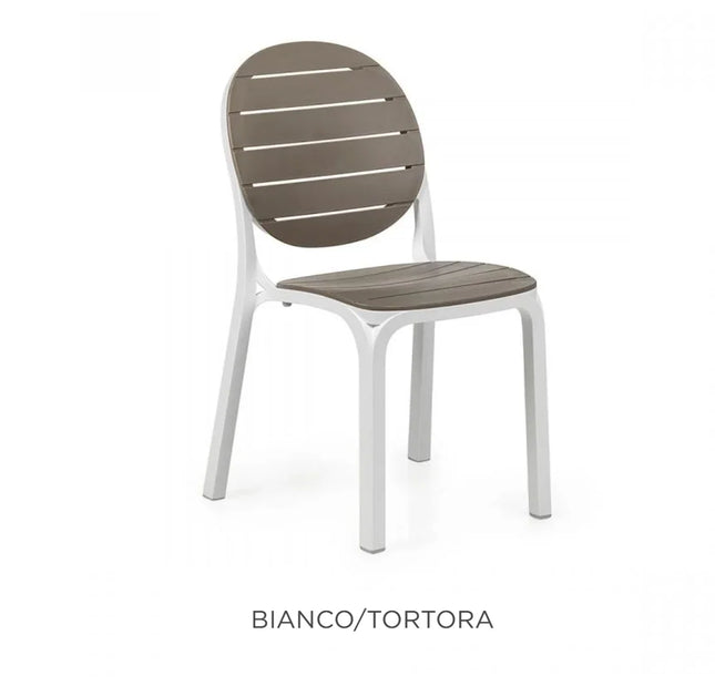 Nardi Erica stackable outdoor chair UV-stabilised resin garden terrace