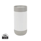 Recycled Stainless steel / white / 15.6 x ø 7.5 cm