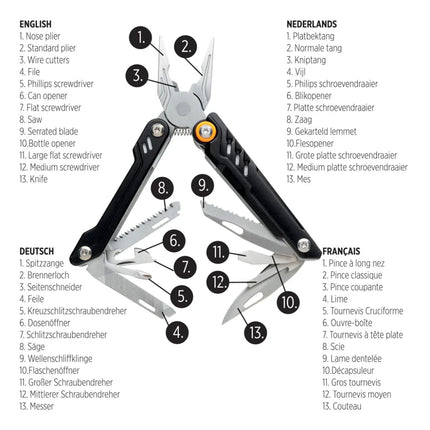 Excalibur tool and plier - hospitality