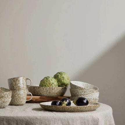Exclusive Hand Glazed Stoneware Serving Plate From The Atelier Collection Limited Edition - hospitality