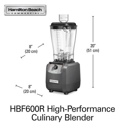 Expeditor kitchen blender HBF600R-CE 1.8L - hospitality