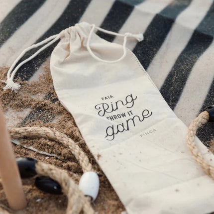 Faia Handcrafted Ring Toss Set Atelier Cotton Bag - hospitality