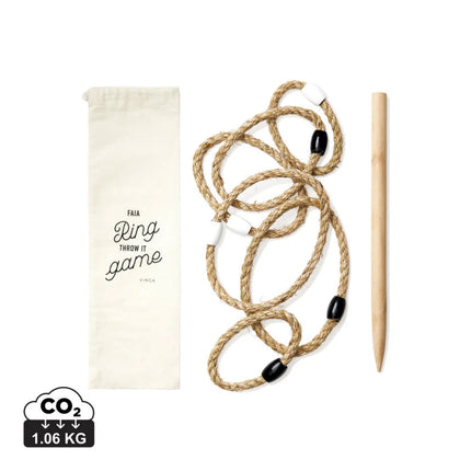 Faia Handcrafted Ring Toss Set Atelier Cotton Bag - hospitality