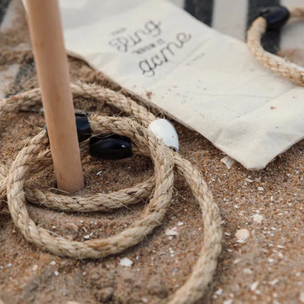 Faia Handcrafted Ring Toss Set Atelier Cotton Bag - hospitality