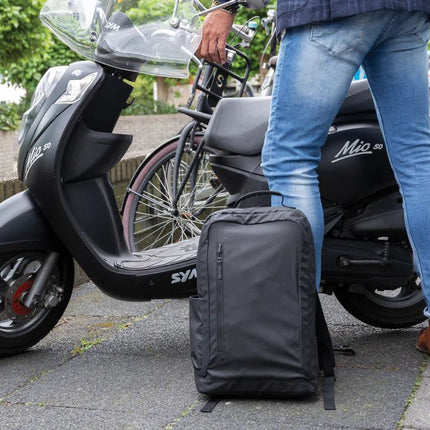 Fashion 15.6" laptop backpack PVC free - hospitality