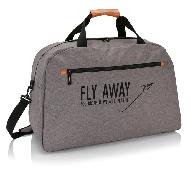 Fashion duo tone travel bag - hospitality