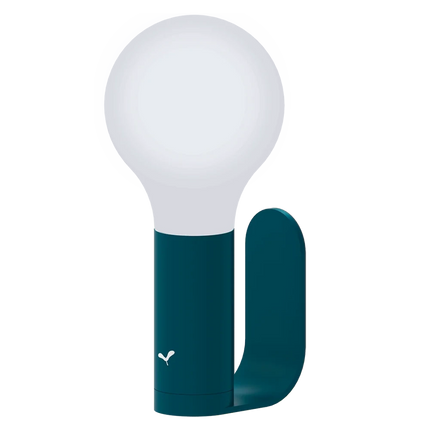 Fermob Aplô Wireless Lamp H.24 cm with Wall Light Bracket - CWDH