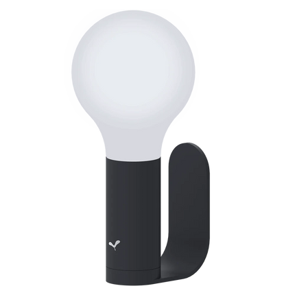 Fermob Aplô Wireless Lamp H.24 cm with Wall Light Bracket - CWDH