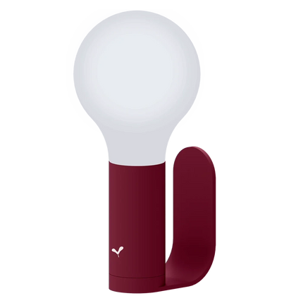 Fermob Aplô Wireless Lamp H.24 cm with Wall Light Bracket - CWDH