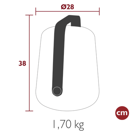 Fermob Balad² Wireless Lamp H.38 cm - CWDH