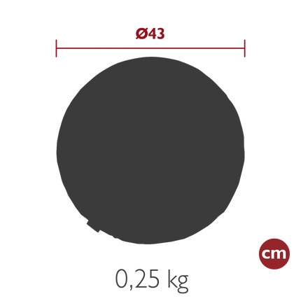 Fermob Basics Outdoor Seat Cushion Ø43 cm - CWDH