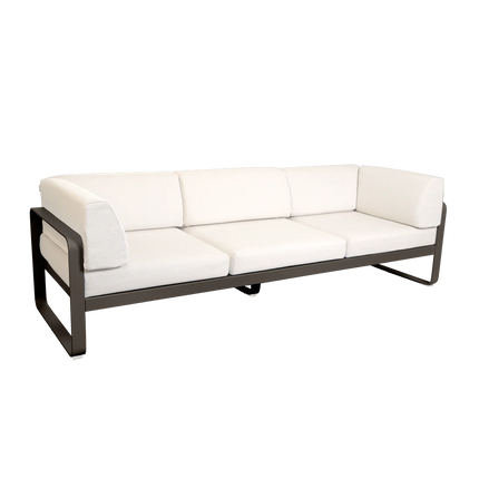 Fermob Bellevie 3-Seater Club Sofa – Tonka frame with Pearl fabric – outdoor sofa for hotels & restaurants, Ireland