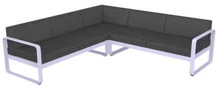 Fermob Bellevie Composition 2 Modular Outdoor Lounge Set - hospitality