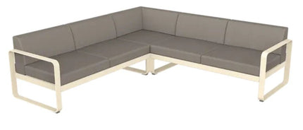 Fermob Bellevie Composition 2 Modular Outdoor Lounge Set - hospitality