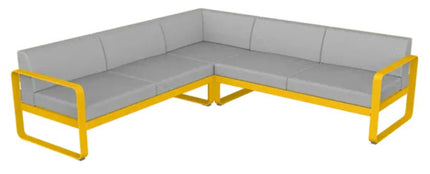 Fermob Bellevie Composition 2 Modular Outdoor Lounge Set - hospitality