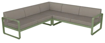 Fermob Bellevie Composition 2 Modular Outdoor Lounge Set - hospitality