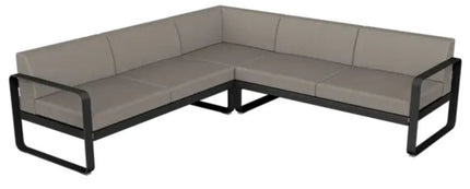 Fermob Bellevie Composition 2 Modular Outdoor Lounge Set - hospitality