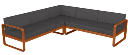 Fermob Bellevie Composition 2 Modular Outdoor Lounge Set - hospitality