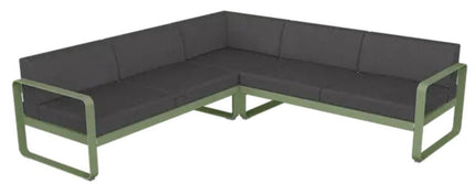 Fermob Bellevie Composition 2 Modular Outdoor Lounge Set - hospitality