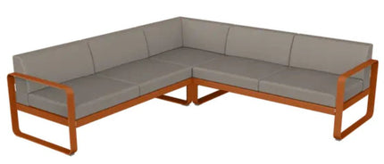 Fermob Bellevie Composition 2 Modular Outdoor Lounge Set - hospitality