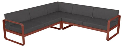 Fermob Bellevie Composition 2 Modular Outdoor Lounge Set - hospitality