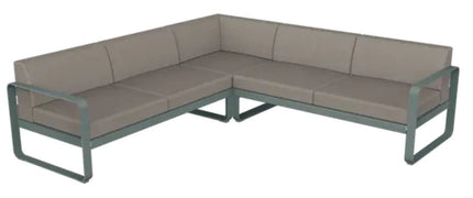 Fermob Bellevie Composition 2 Modular Outdoor Lounge Set - hospitality