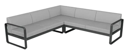 Fermob Bellevie Composition 2 Modular Outdoor Lounge Set - hospitality