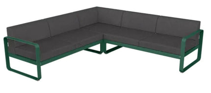 Fermob Bellevie Composition 2 Modular Outdoor Lounge Set - hospitality