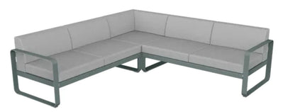 Fermob Bellevie Composition 2 Modular Outdoor Lounge Set - hospitality