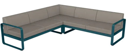 Fermob Bellevie Composition 2 Modular Outdoor Lounge Set - hospitality