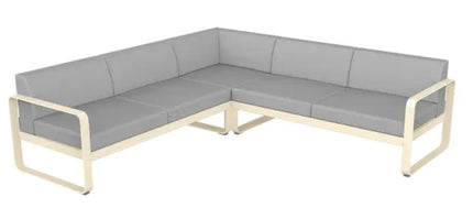 Fermob Bellevie Composition 2 Modular Outdoor Lounge Set - hospitality