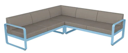 Fermob Bellevie Composition 2 Modular Outdoor Lounge Set - hospitality