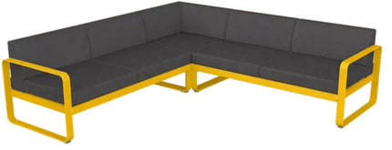 Fermob Bellevie Composition 2 Modular Outdoor Lounge Set - hospitality