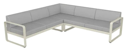 Fermob Bellevie Composition 2 Modular Outdoor Lounge Set - hospitality
