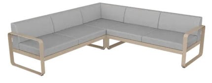 Fermob Bellevie Composition 2 Modular Outdoor Lounge Set - hospitality