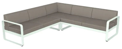 Fermob Bellevie Composition 2 Modular Outdoor Lounge Set - hospitality