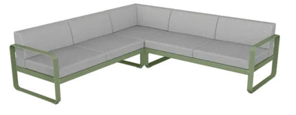 Fermob Bellevie Composition 2 Modular Outdoor Lounge Set - hospitality