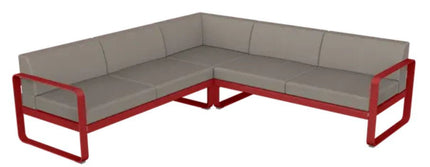 Fermob Bellevie Composition 2 Modular Outdoor Lounge Set - hospitality
