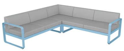 Fermob Bellevie Composition 2 Modular Outdoor Lounge Set - hospitality